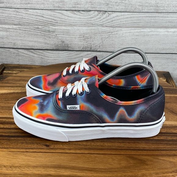 Vans Shoes - Vans Authentic Dark Aura Infrared Lace Up Sneaker Women’s Shoe Size 8.5